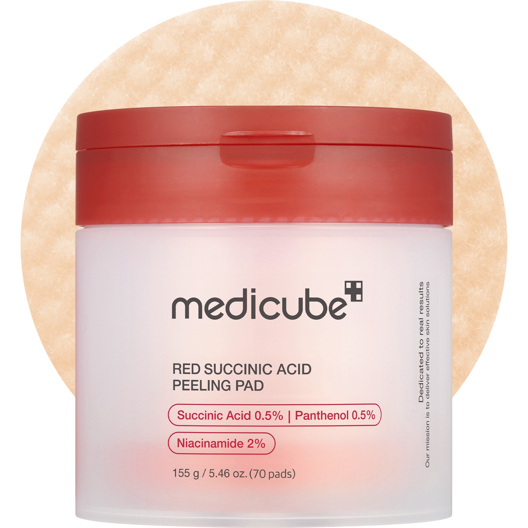 [Subscr.] Red Succinic Acid Panthenol Pads - The Premium Skin Routine