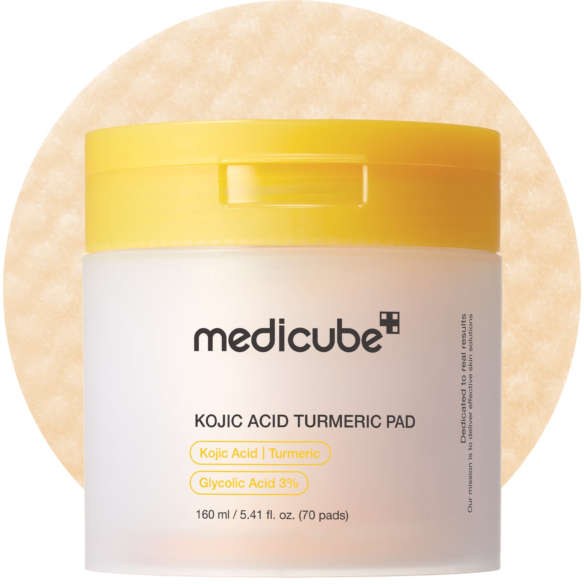 Kojic Acid Tumeric Toner Pad - Refined Skin Care Style