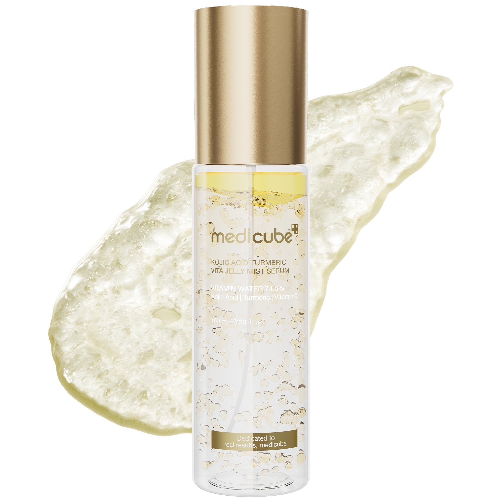 Kojic Acid Turmeric Vitamin Gold Jelly Mist Serum - Everyday Premium K Beauty