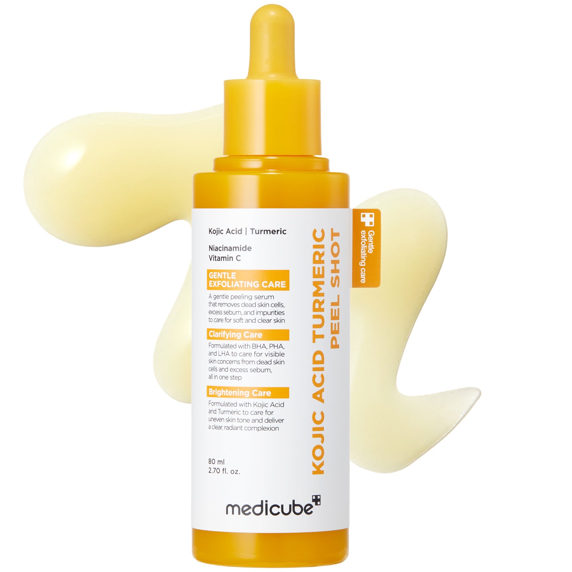 Kojic Acid Turmeric Peel Shot - For Thoughtful K Beauty
