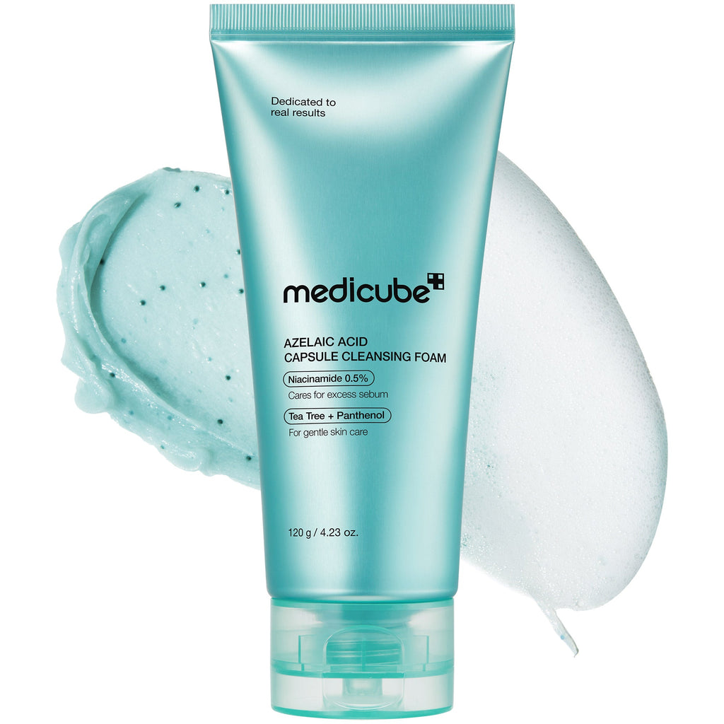 Azelaic Acid Capsule Foam Cleanser - Smooth Medicube Style