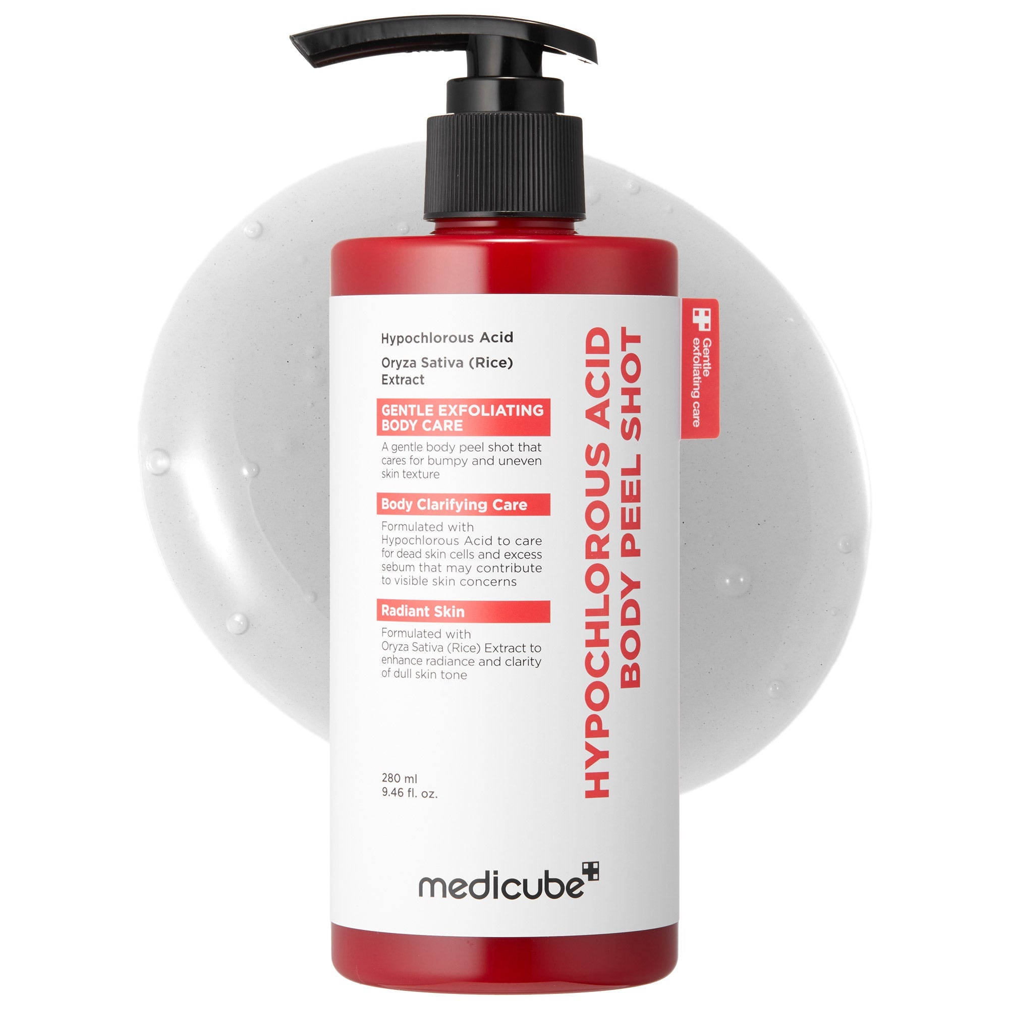 Hypochlorous Acid Rice Body Peel Shot - Refine Your Glow