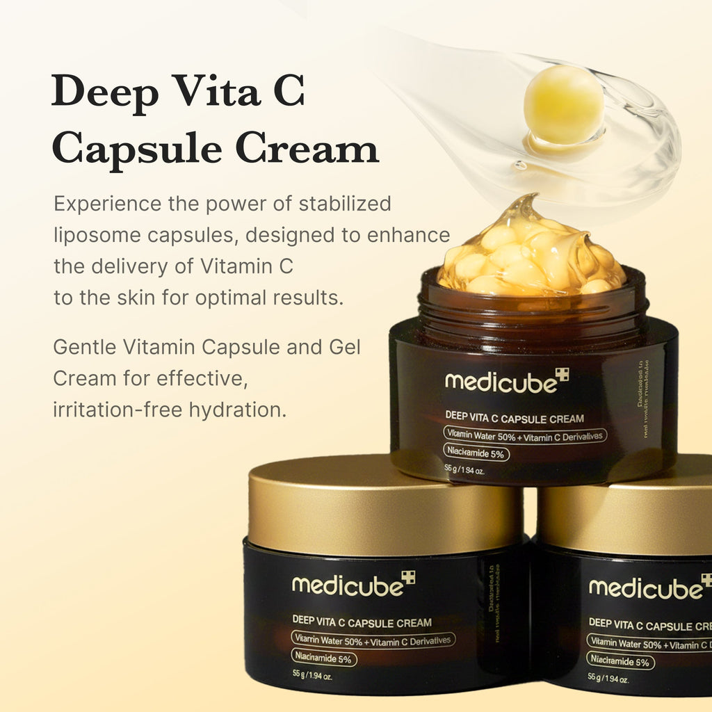 [Subscr.] Deep Vita C Capsule Cream - Premium Face Care in Hand