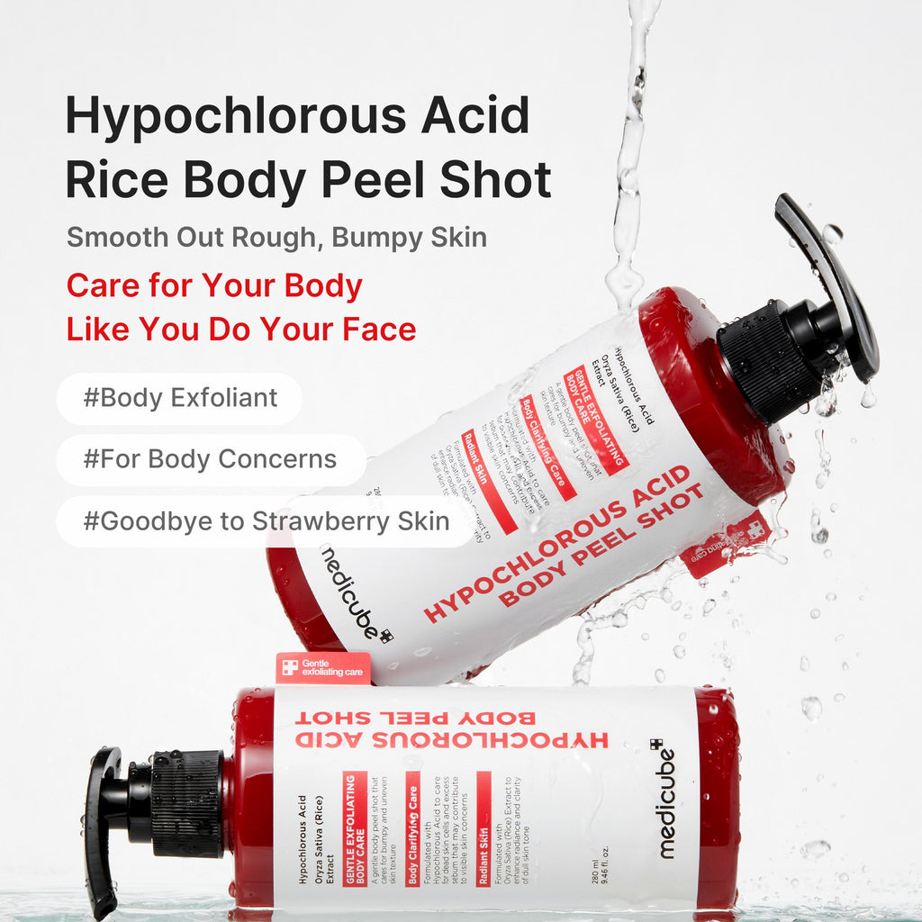 Hypochlorous Acid Rice Body Peel Shot - Refine Your Glow