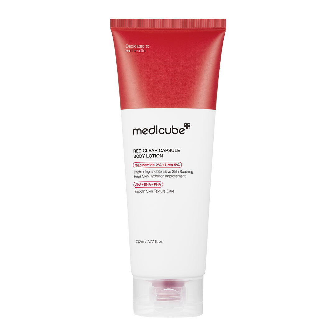 Red Clear Capsule Body Lotion - Modernize Your Face Care