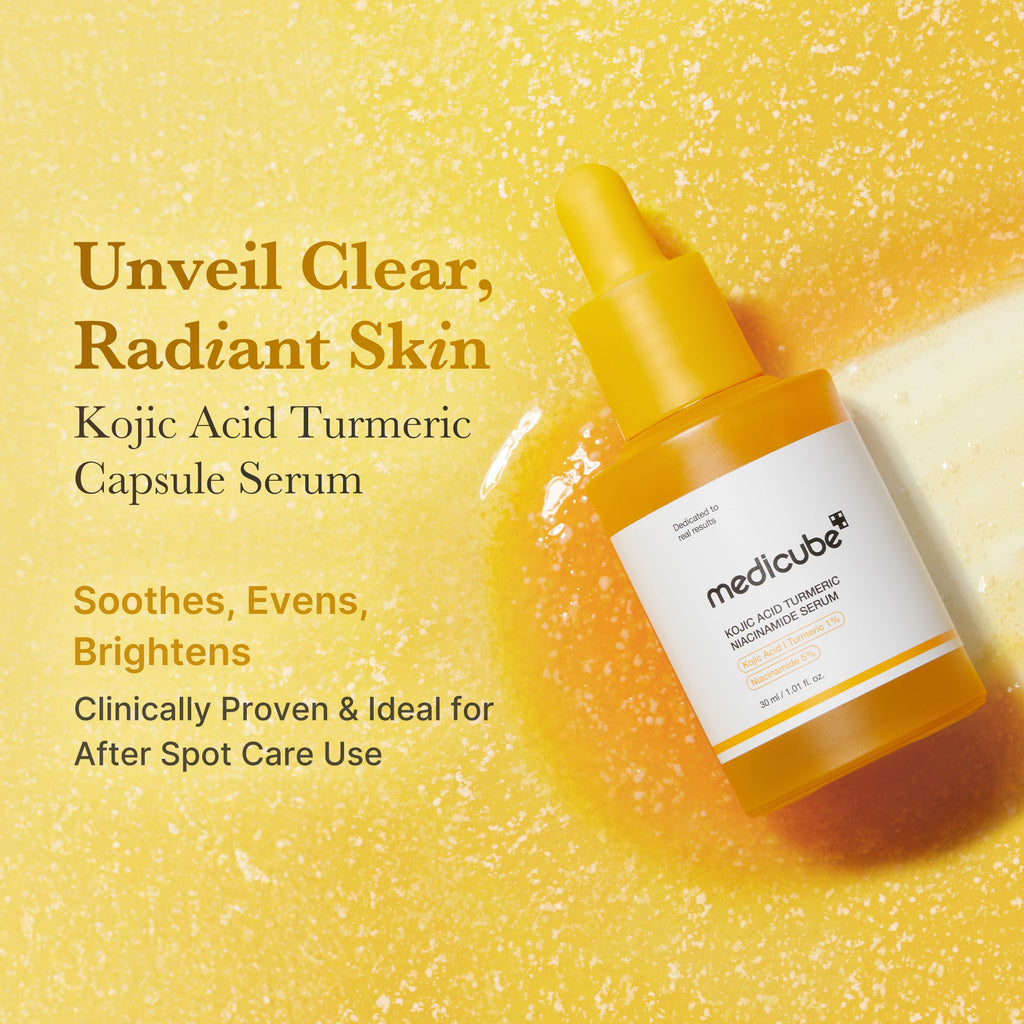 [GIFT] Kojic Acid Turmeric Capsule Serum - Beautiful Face Routine