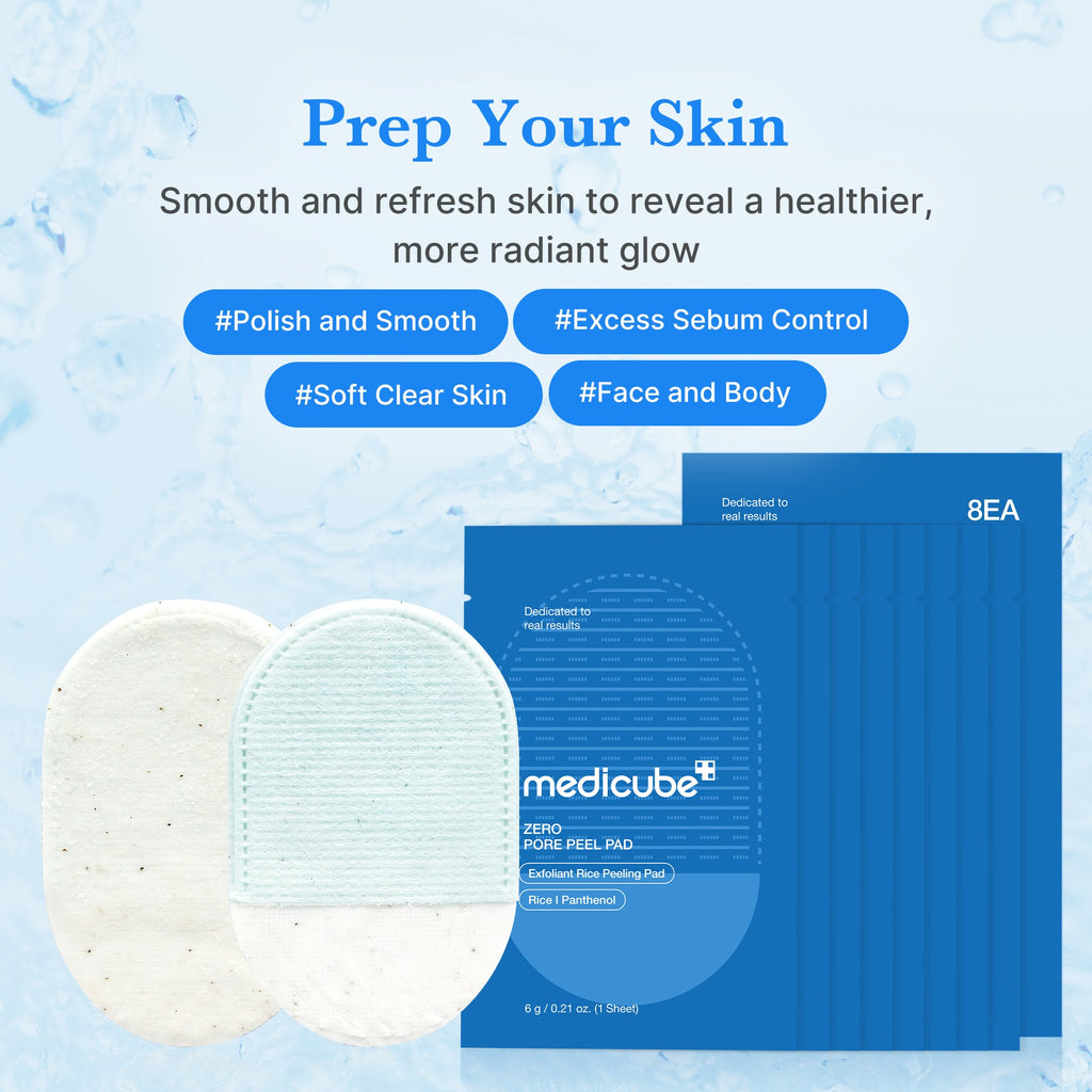 Zero Pore Peeling Pads (8ea) - Clean Feel Medicube