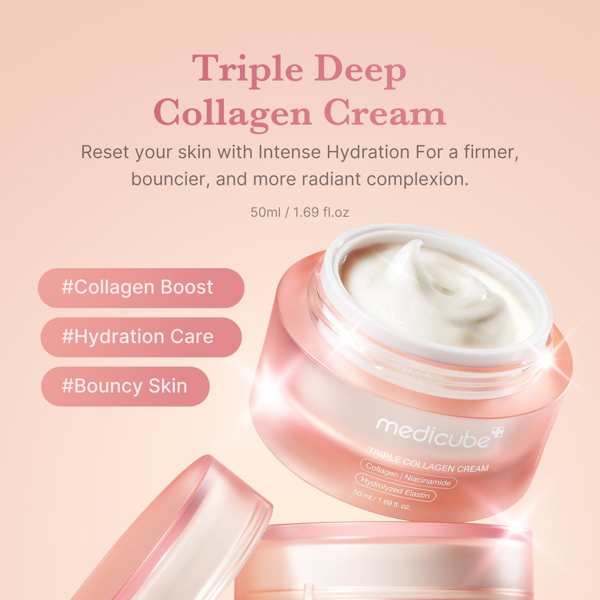 Triple Collagen Cream - Designed for Medicube Days