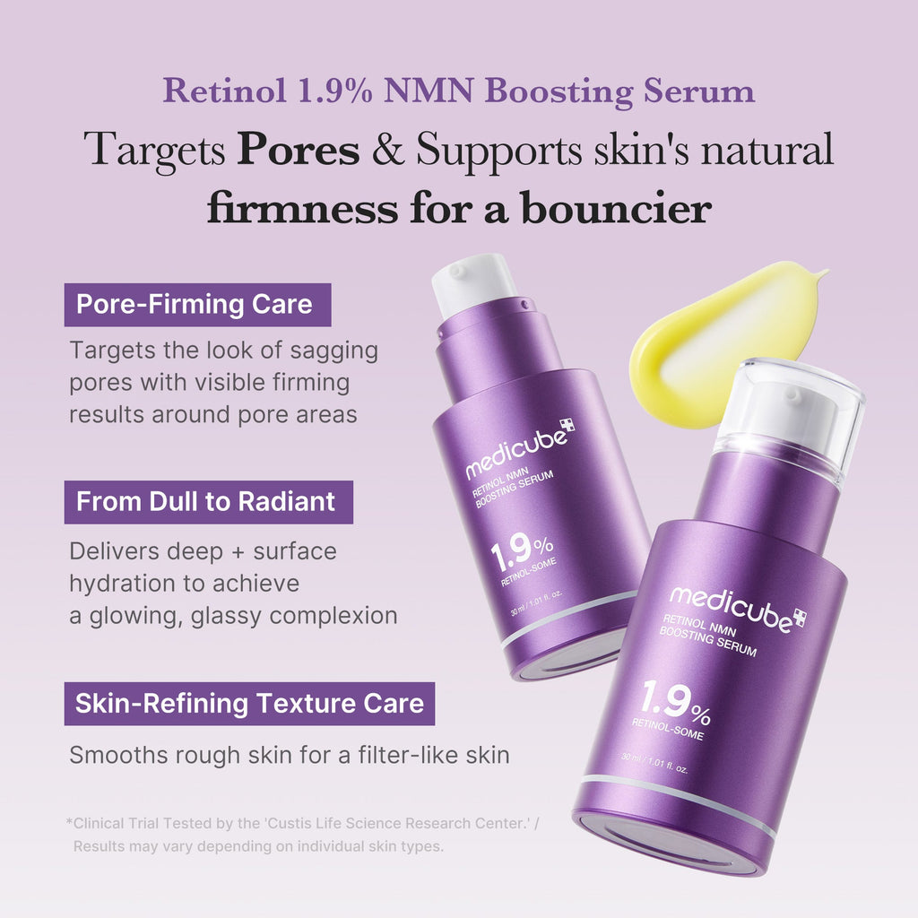 [Subscr.] Retinol NMN Boosting Serum - Medicube for Refined Glow
