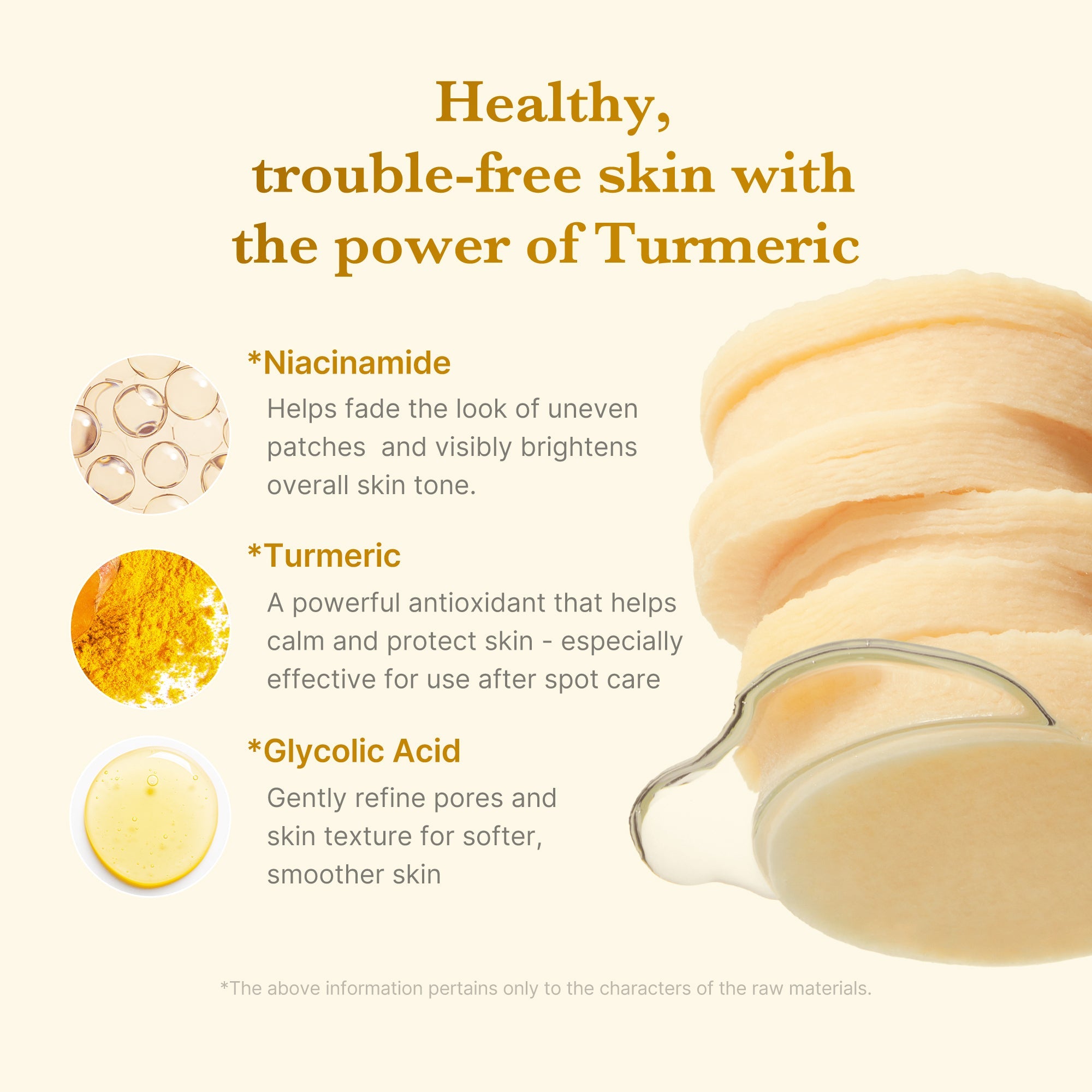 Kojic Acid Tumeric Toner Pad - Refined Skin Care Style