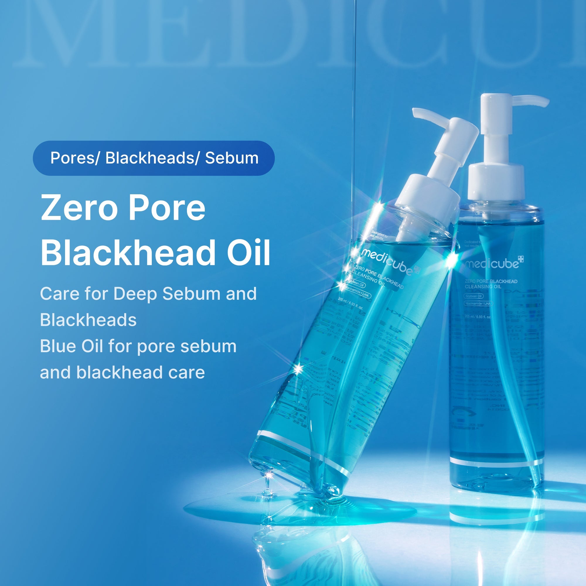 Zero Pore Blackhead Deep Cleansing Oil - Refine Your Face Care