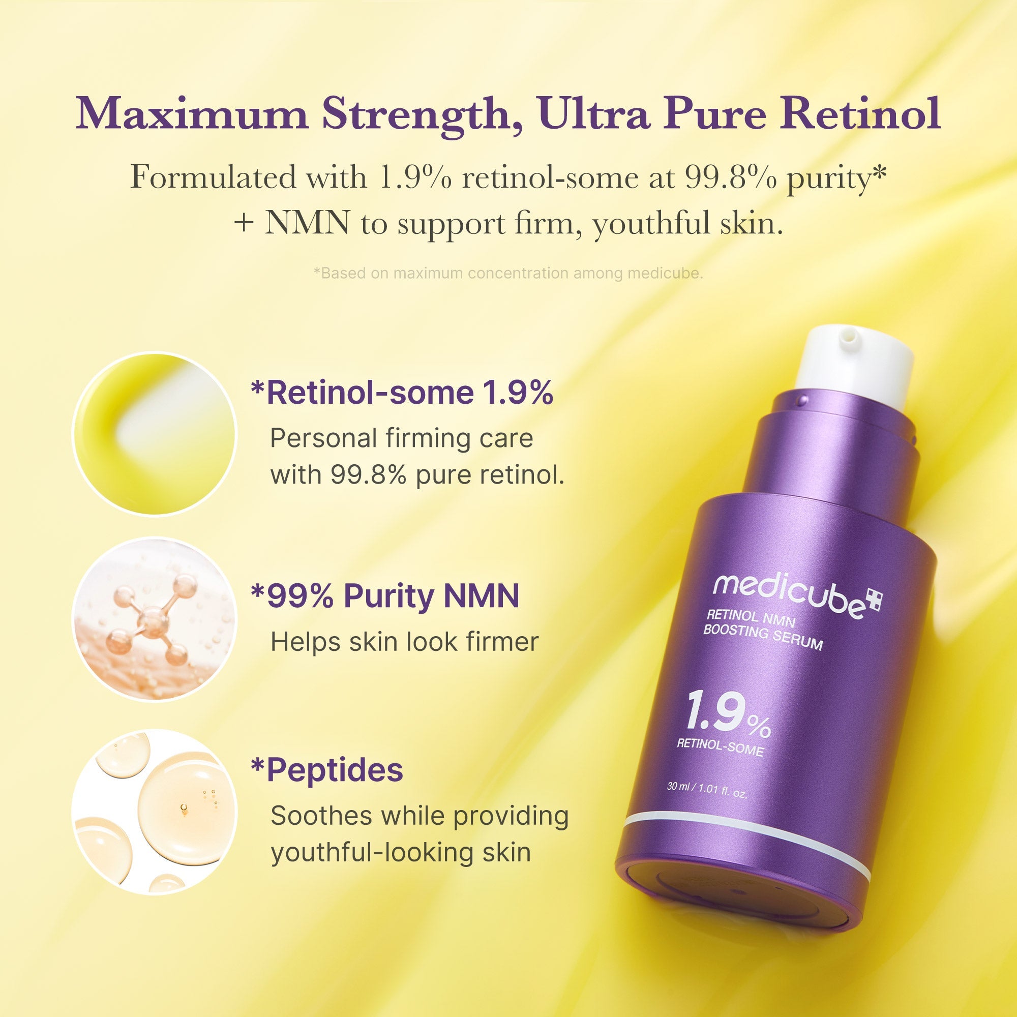 Retinol NMN Boosting Serum - Smooth Elevated Beauty
