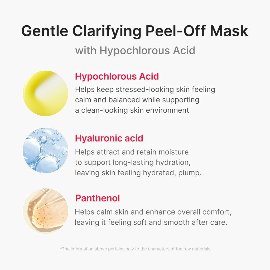 Hypochlorous Acid Peel Mask - A Modern Beauty Routine