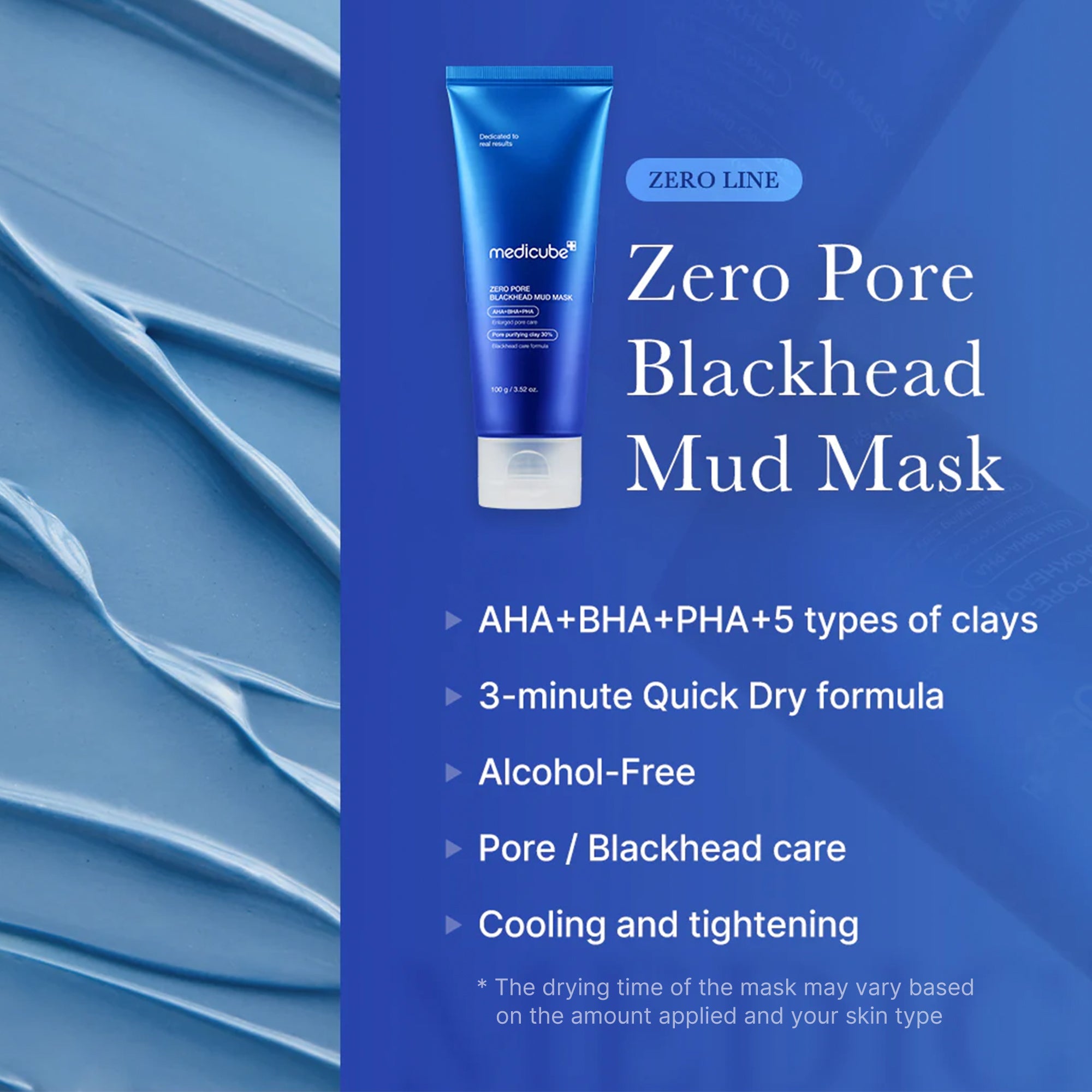 Zero Pore Blackhead Mud Mask - The Modern Skin Routine