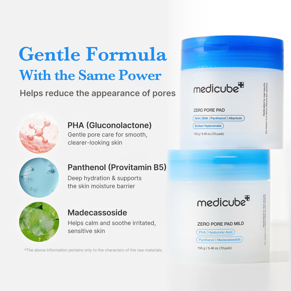 Zero Pore Madecassoside Pads (Mild) - Beautiful Fresh Skin