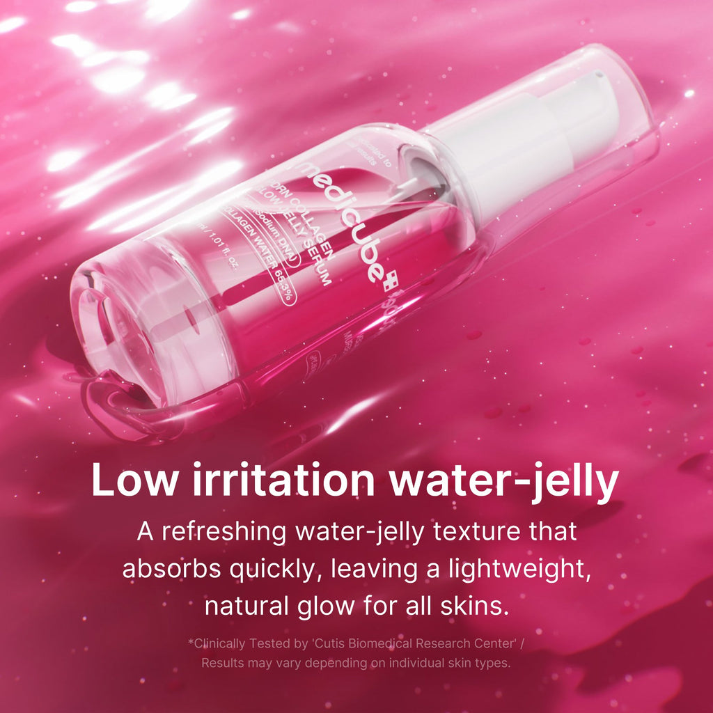 PDRN Pink Collagen Glow Jelly Serum - Beautiful K Beauty Routine
