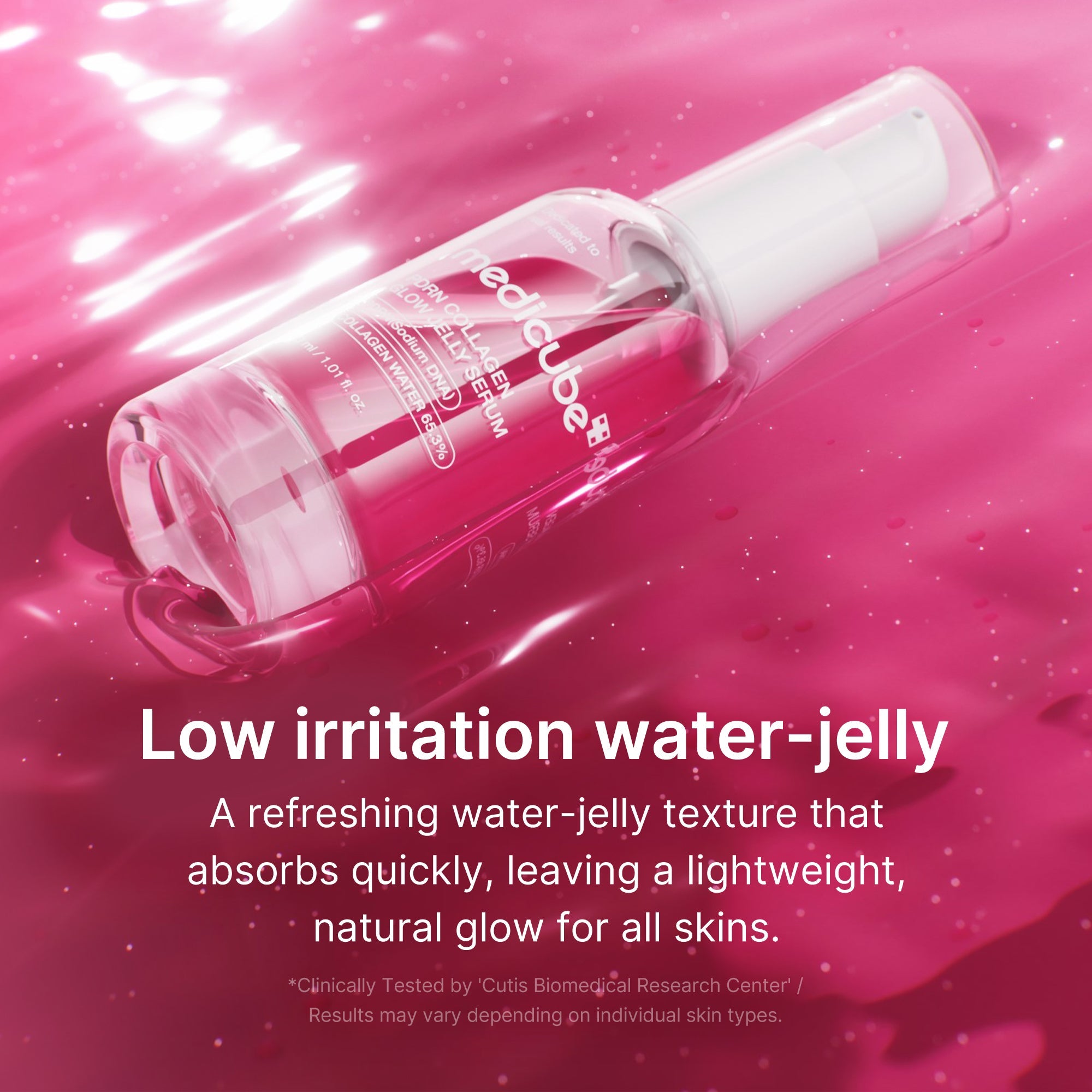 PDRN Pink Collagen Glow Jelly Serum - Beautiful K Beauty Routine