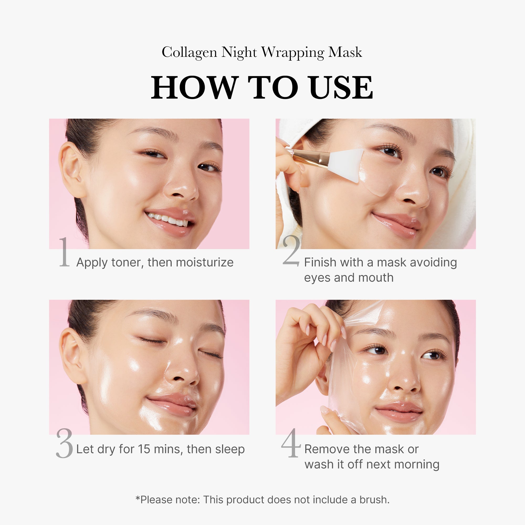 [Subscr.] Collagen Night Wrapping Mask - Polished Face Care Style