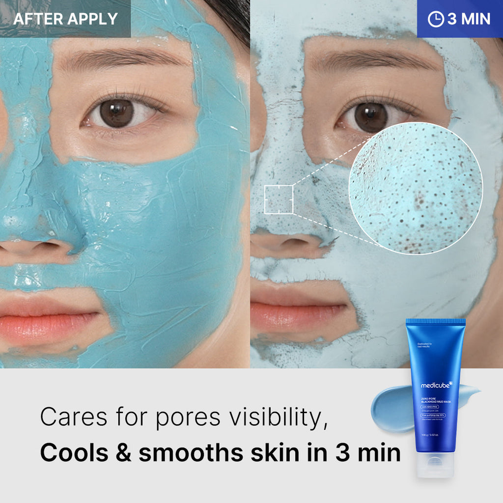 [Subscr.] Zero Pore Blackhead Mud Mask - Refined Care in Hand