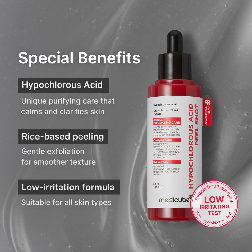[GIFT] Hypochlorous Acid Rice Peel Shot - Routine with Medicube