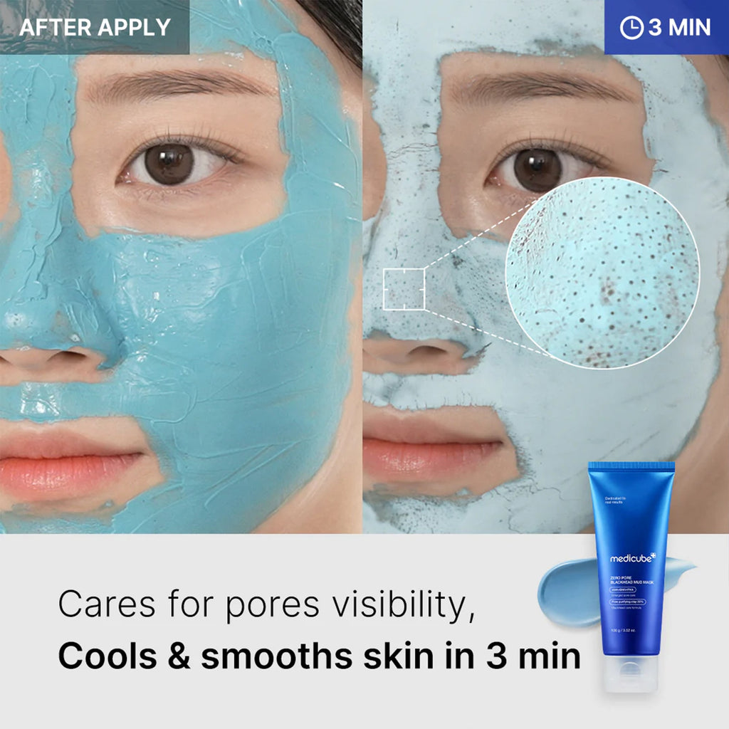 Zero Pore Blackhead Mud Mask - The Modern Skin Routine