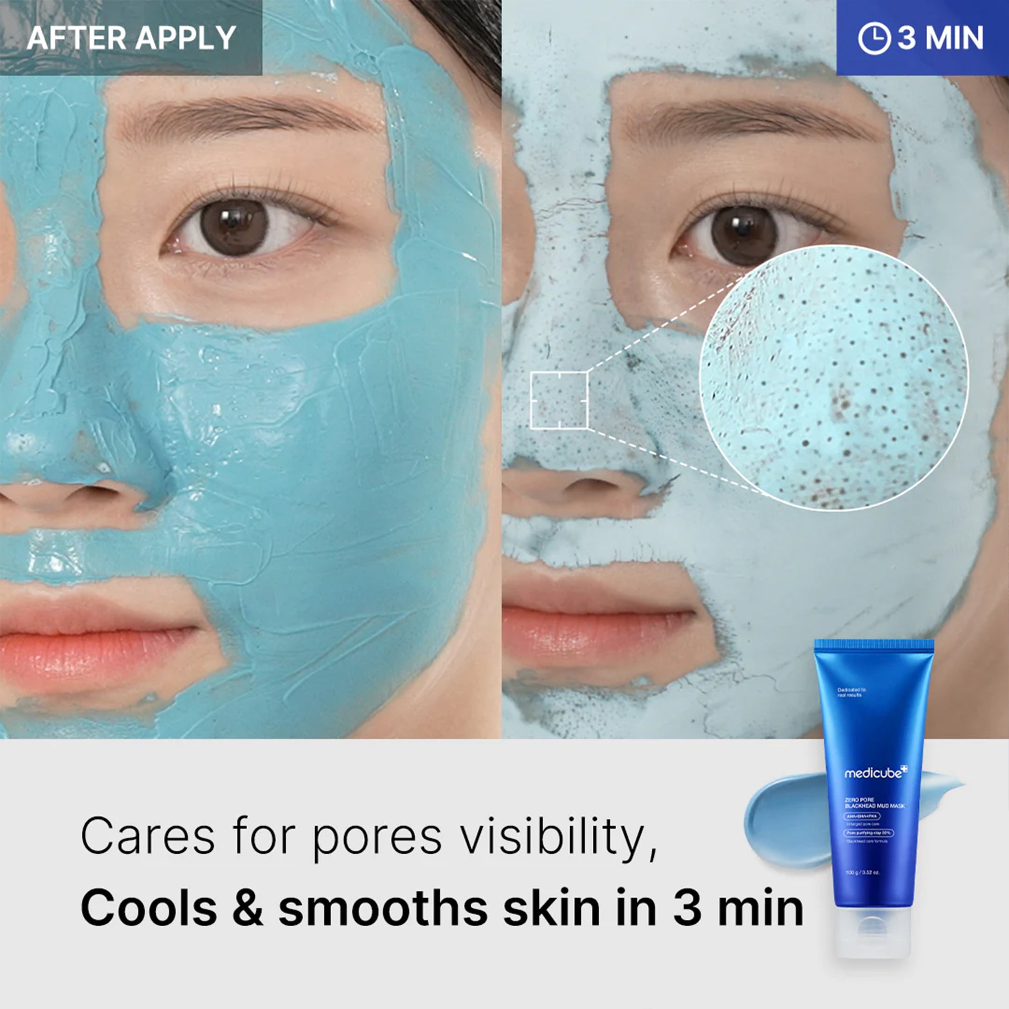 Zero Pore Blackhead Mud Mask - The Modern Skin Routine