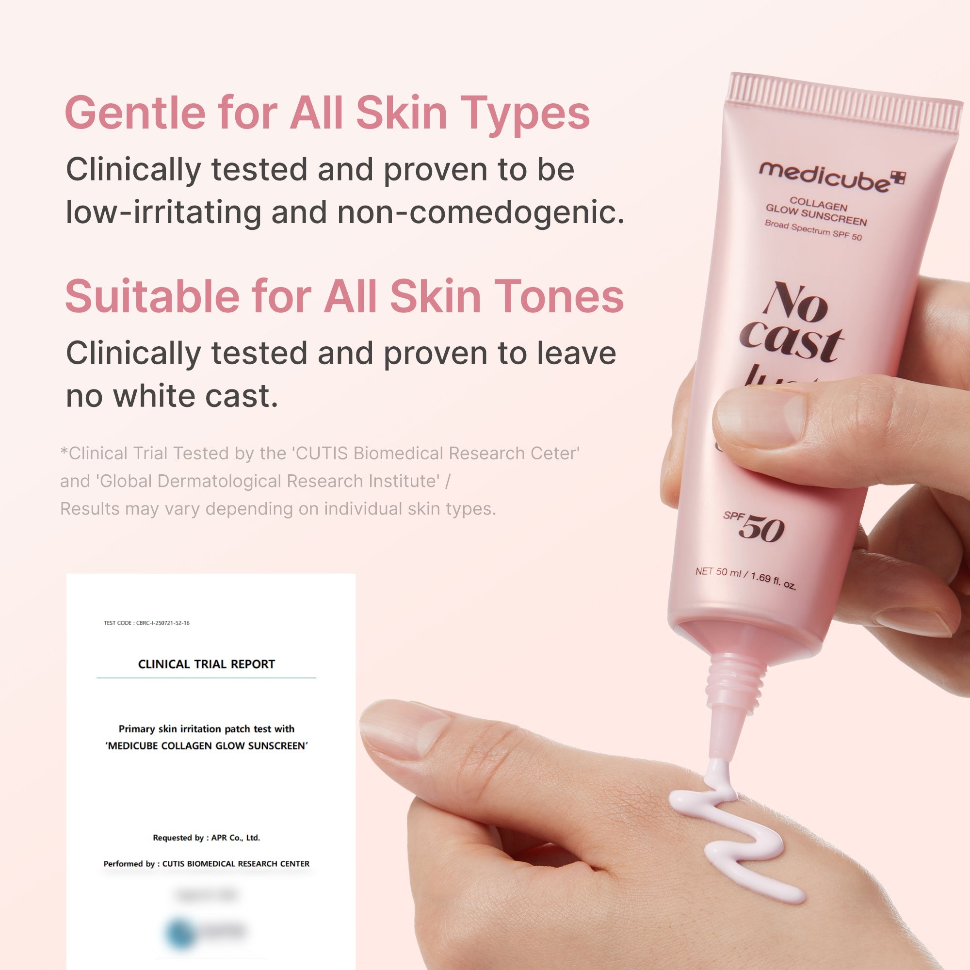 [Subscr.] No Cast Just Glow Collagen Sunscreen - Modern Beauty Style