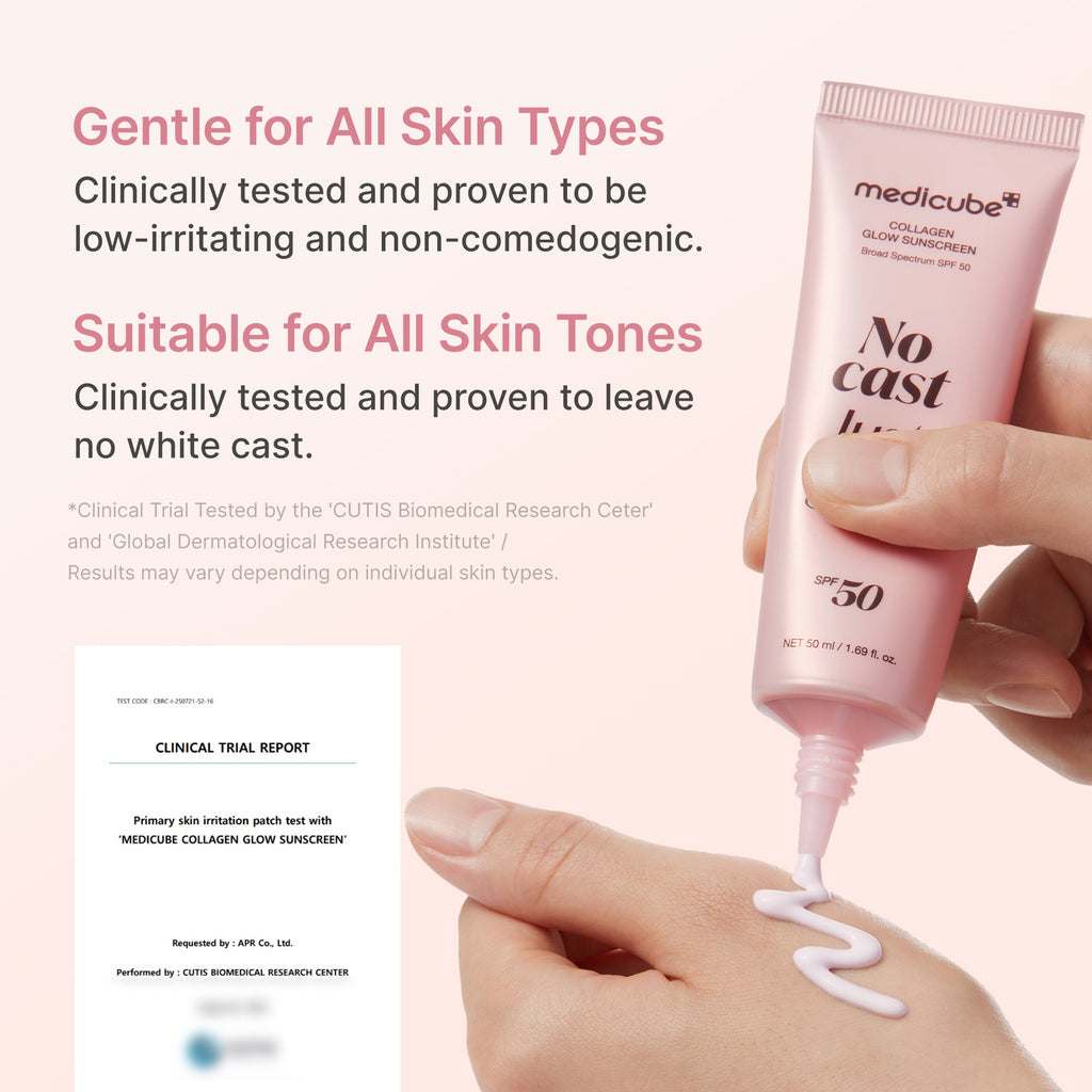 No Cast Just Glow Collagen Sunscreen - Beautiful Daily Glow