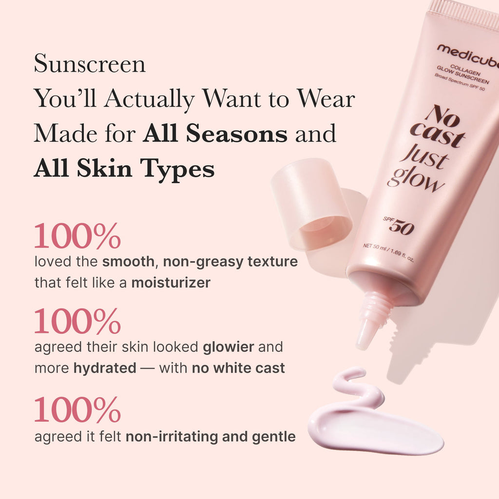 [Subscr.] No Cast Just Glow Collagen Sunscreen - Modern Beauty Style
