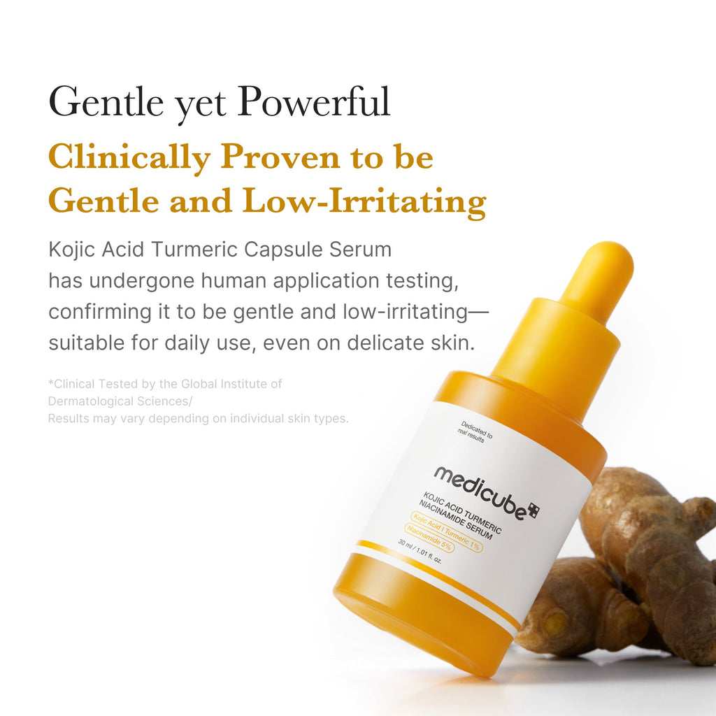 Kojic Acid Turmeric Capsule Serum - For Better Medicube Days