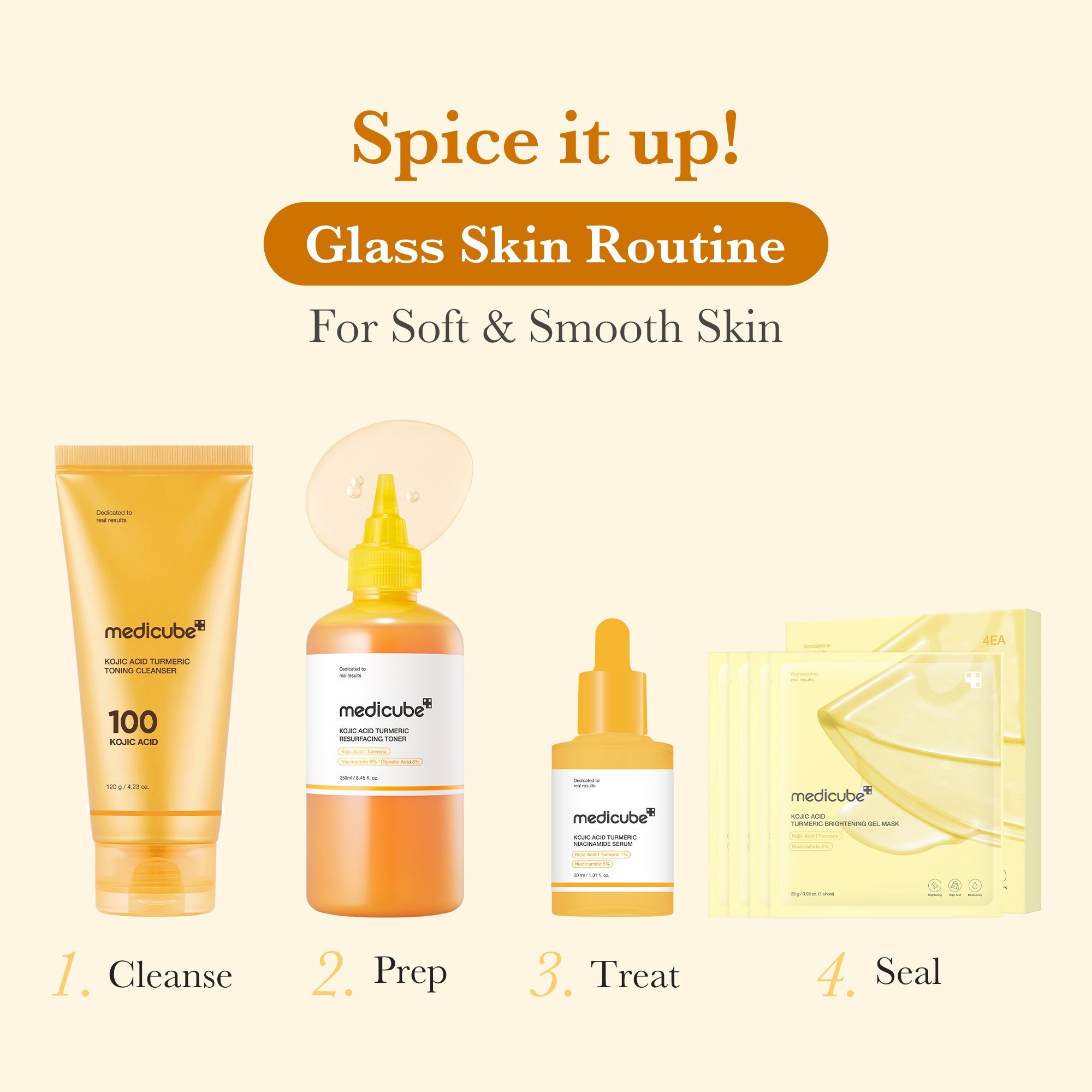 [Subscr.] Kojic Acid Turmeric Toner - Modern Medicube Skincare
