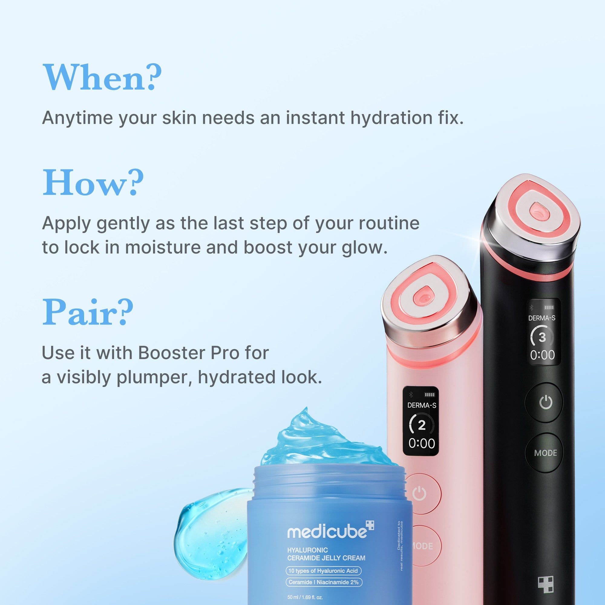 [Subscr.] Hyaluronic Ceramide Moisturizing Jelly Cream - Luxe Daily Glow