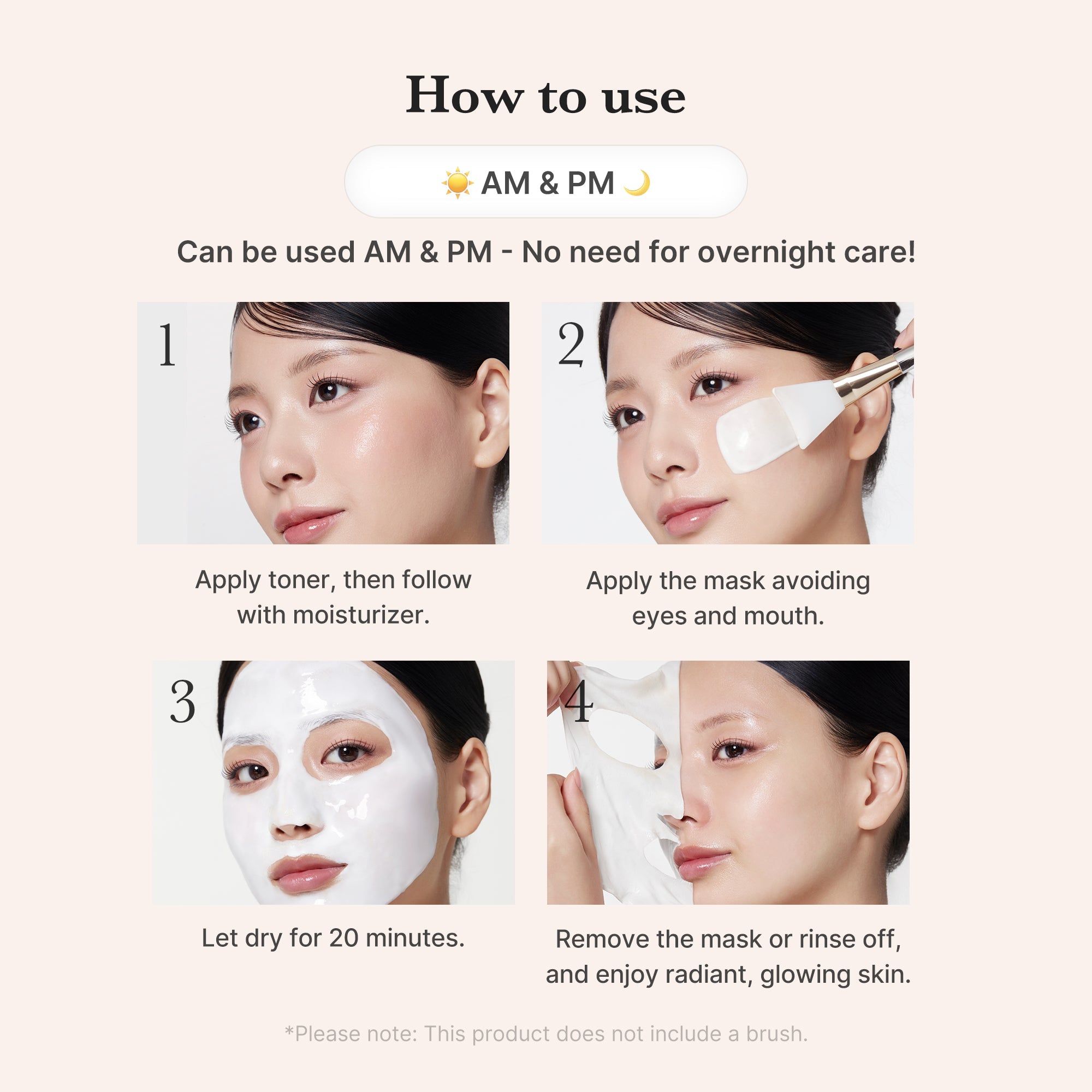 [Subscr.] Collagen Milky Glow Daytime Wrapping Mask - Night Care with Style
