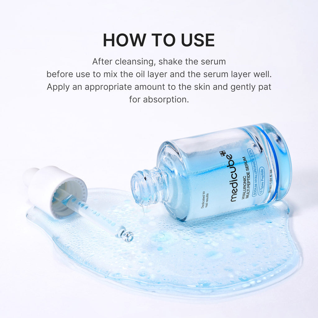 Hyaluronic Multi Peptide PDRN Serum - Luxe Medicube Care