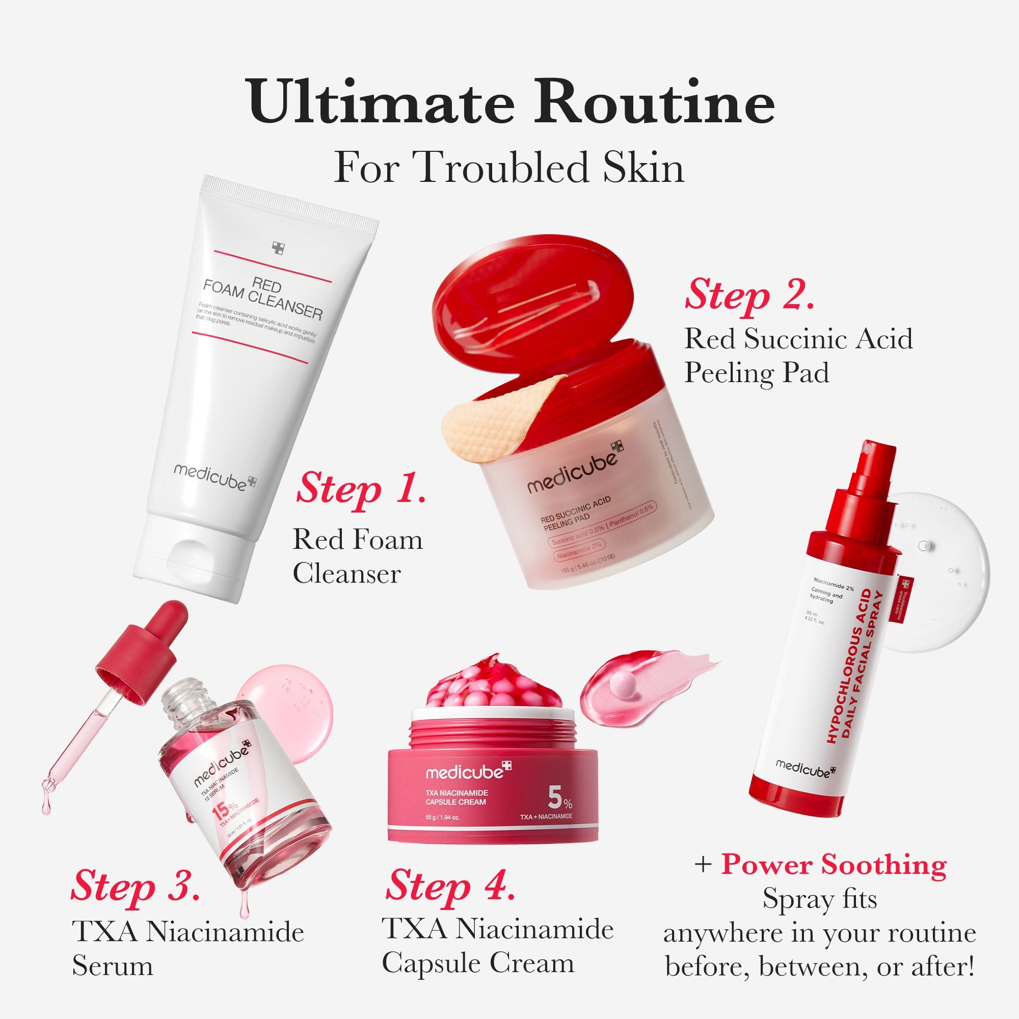 [Subscr.] Red Foam Cleanser - Designed for Modern Care