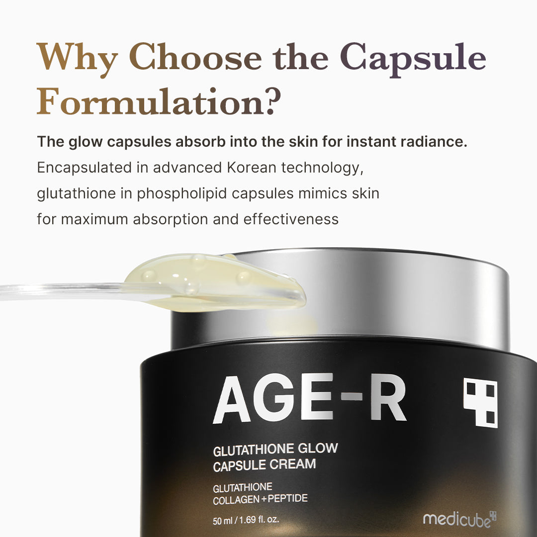 [GIFT] AGE-R Glutathione Glow Capsule Cream - Glow That Feels Easy