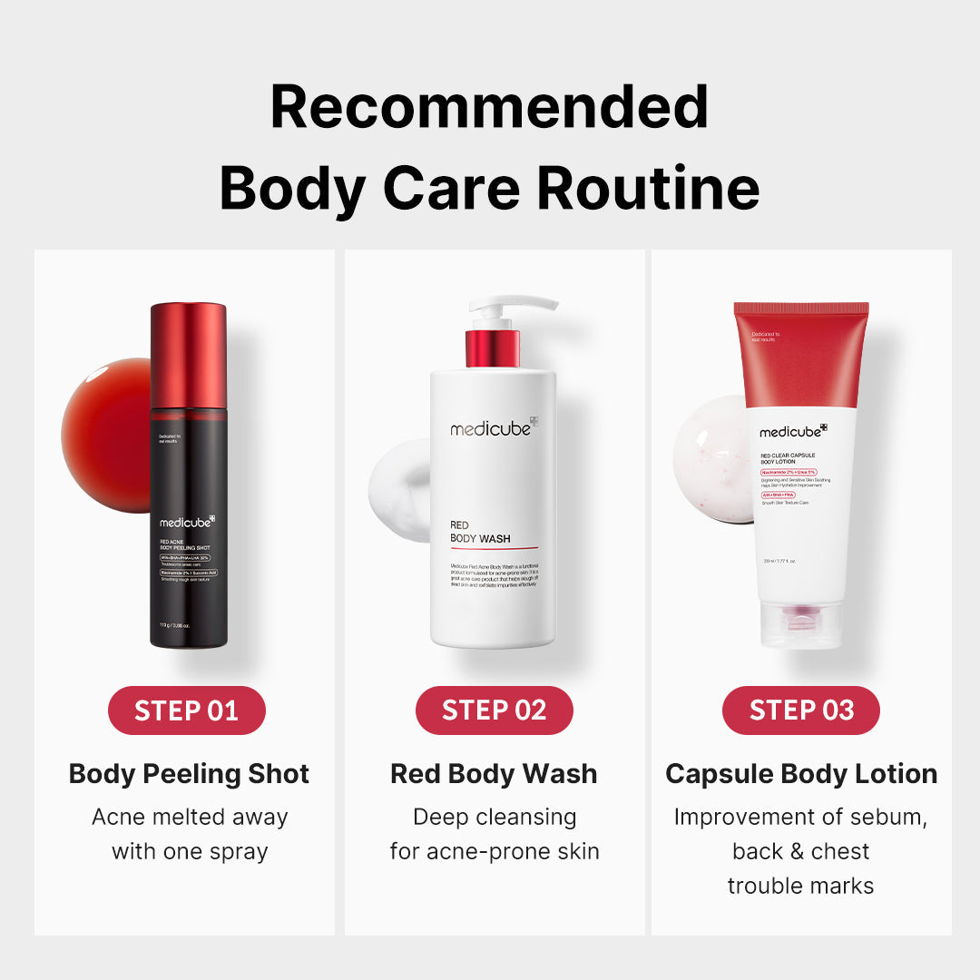 [GIFT] Red Body Peeling Shot Cleanser - A Better Take on Medicube