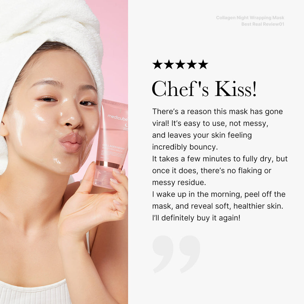 Collagen Night Wrapping Mask - Medicube Daily Care Pick