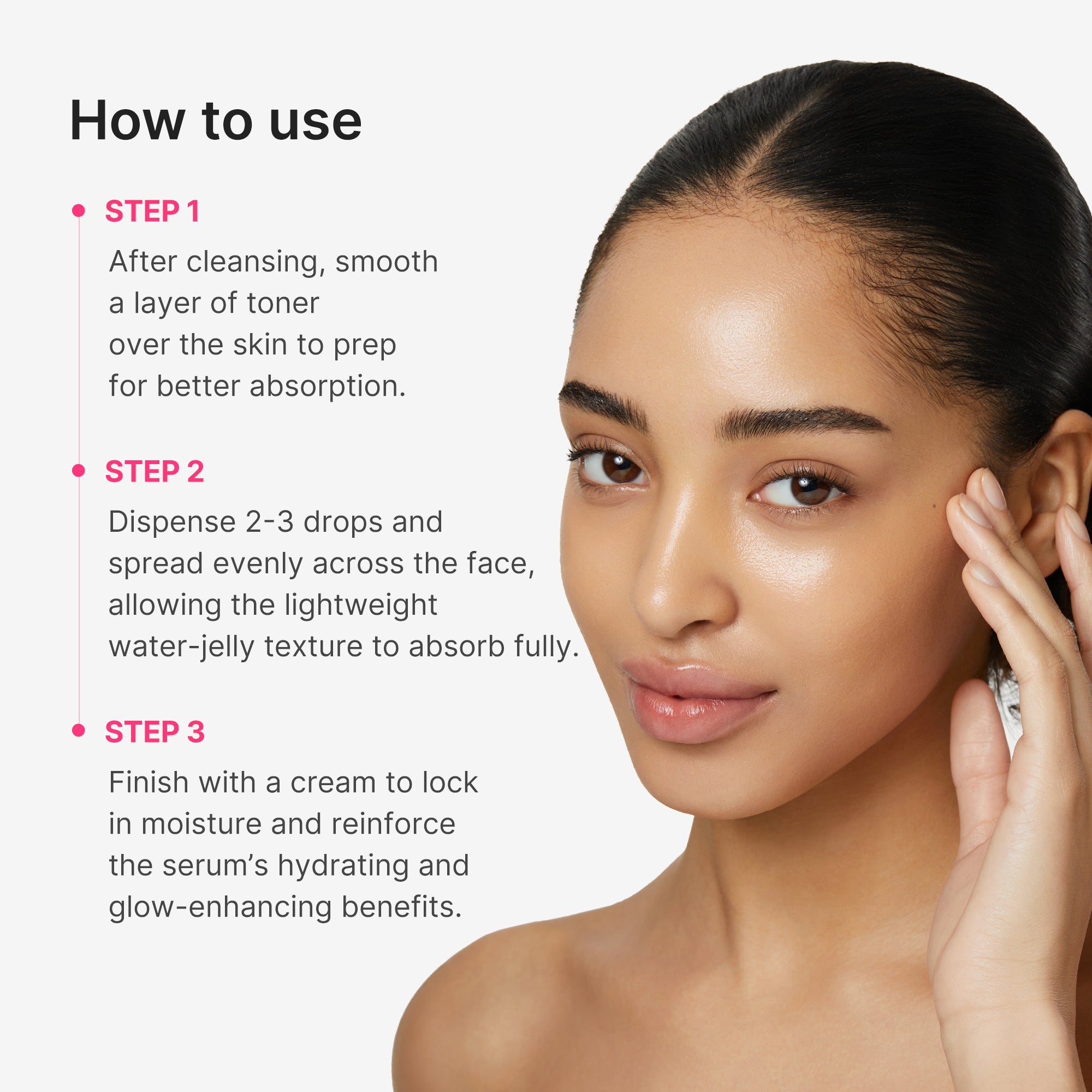 PDRN Pink Collagen Glow Jelly Serum - Beautiful K Beauty Routine