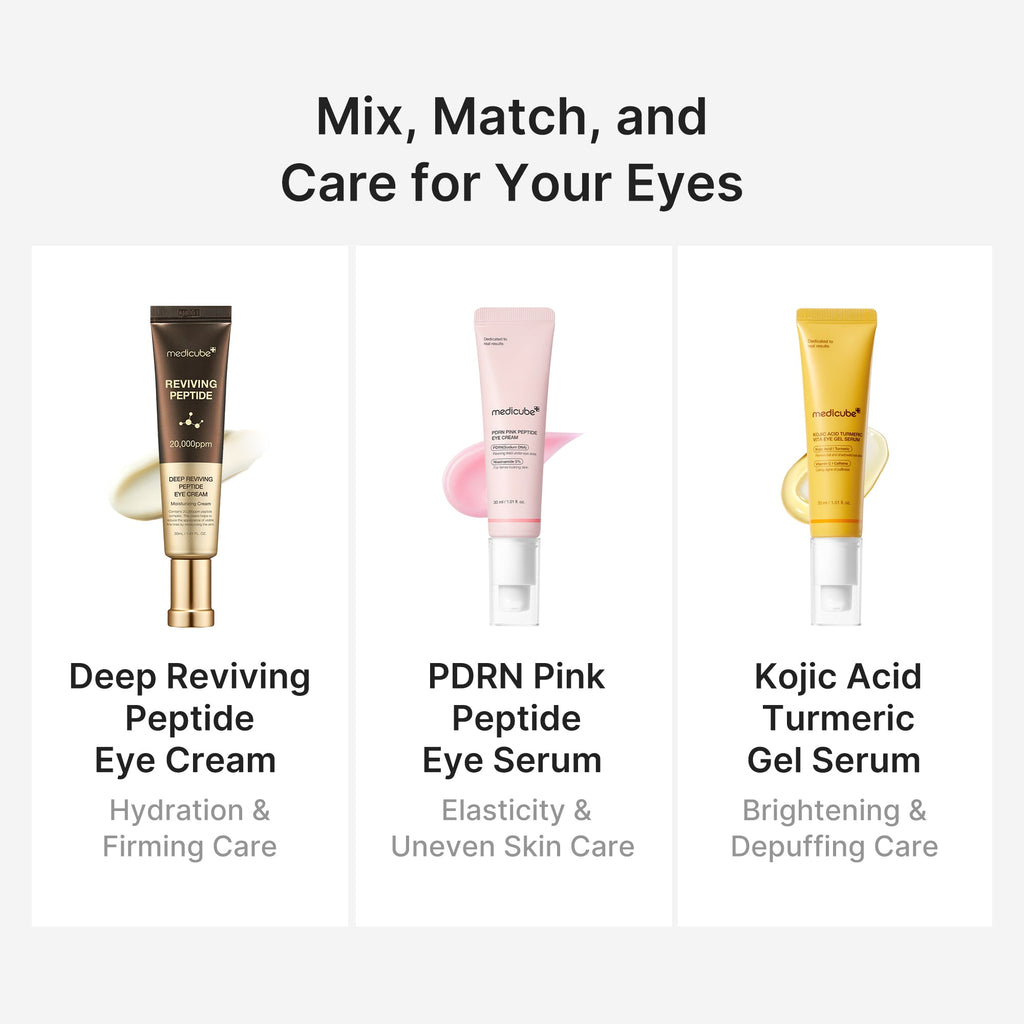 Kojic Acid Tumeric Eye Gel Serum - Polished Beauty Style