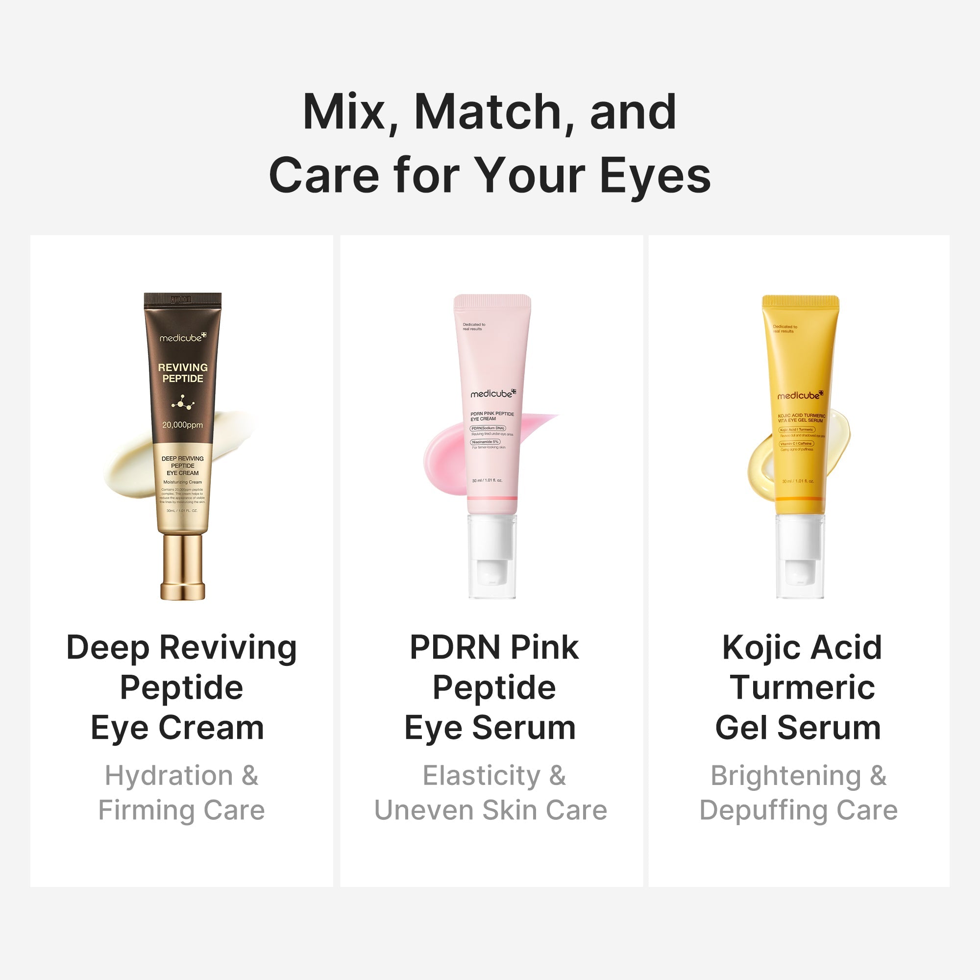 Kojic Acid Tumeric Eye Gel Serum - Polished Beauty Style