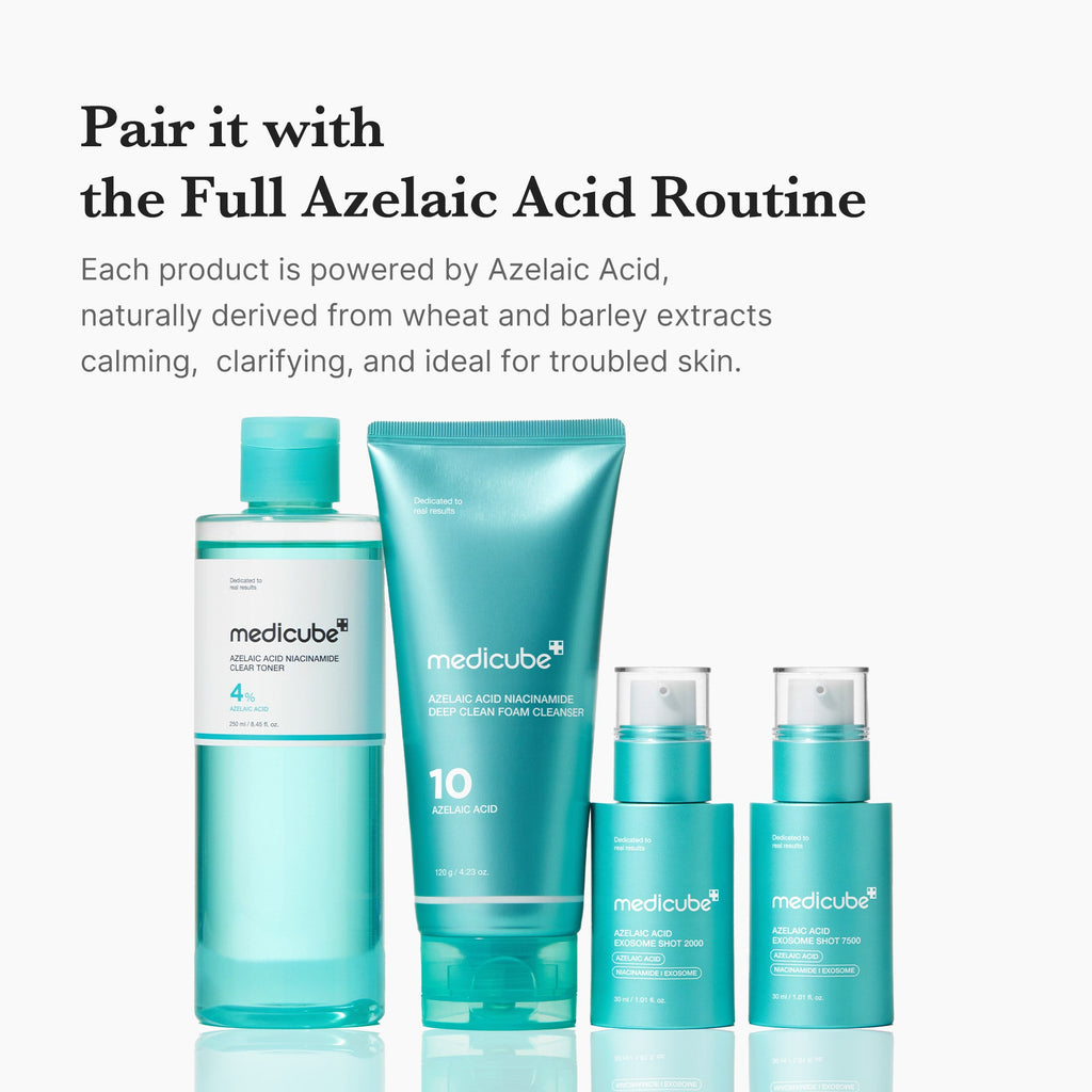 Azelaic Acid Niacinamide Clarifying Toner - Medicube Routine Pick