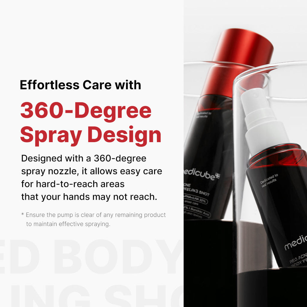 Red Body Peeling Shot Cleanser - Refresh Refined