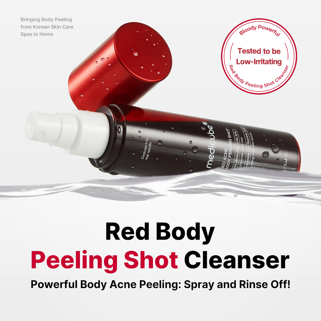 Red Body Peeling Shot Cleanser - Refresh Refined