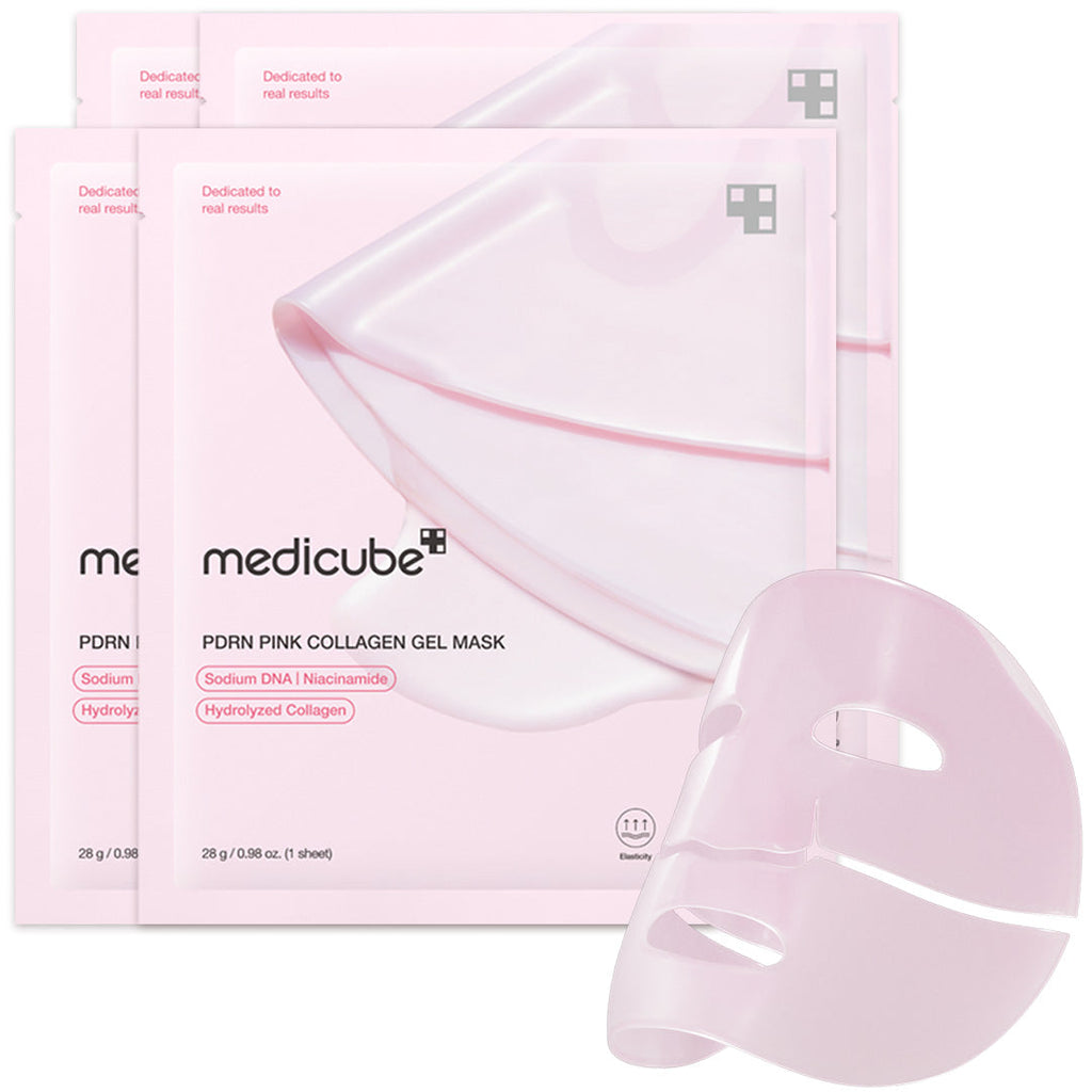 Salmon PDRN Pink Collagen Jelly Gel Mask - Stylish Medicube Routine