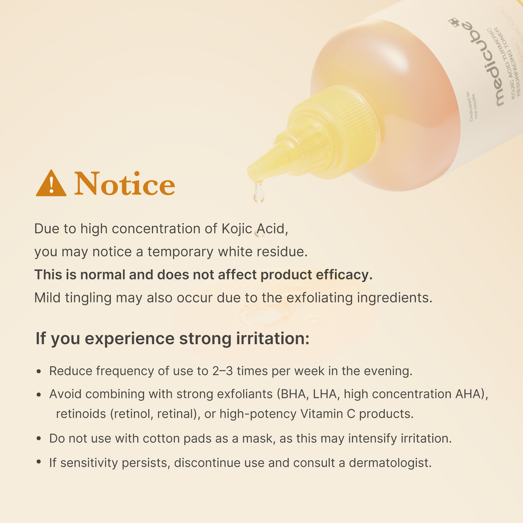 Kojic Acid Turmeric Toner - Fresh Skin That Fits