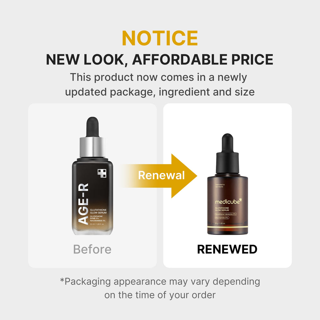 AGE-R Glutathione Glow Serum - Made for Smooth Looking Skin