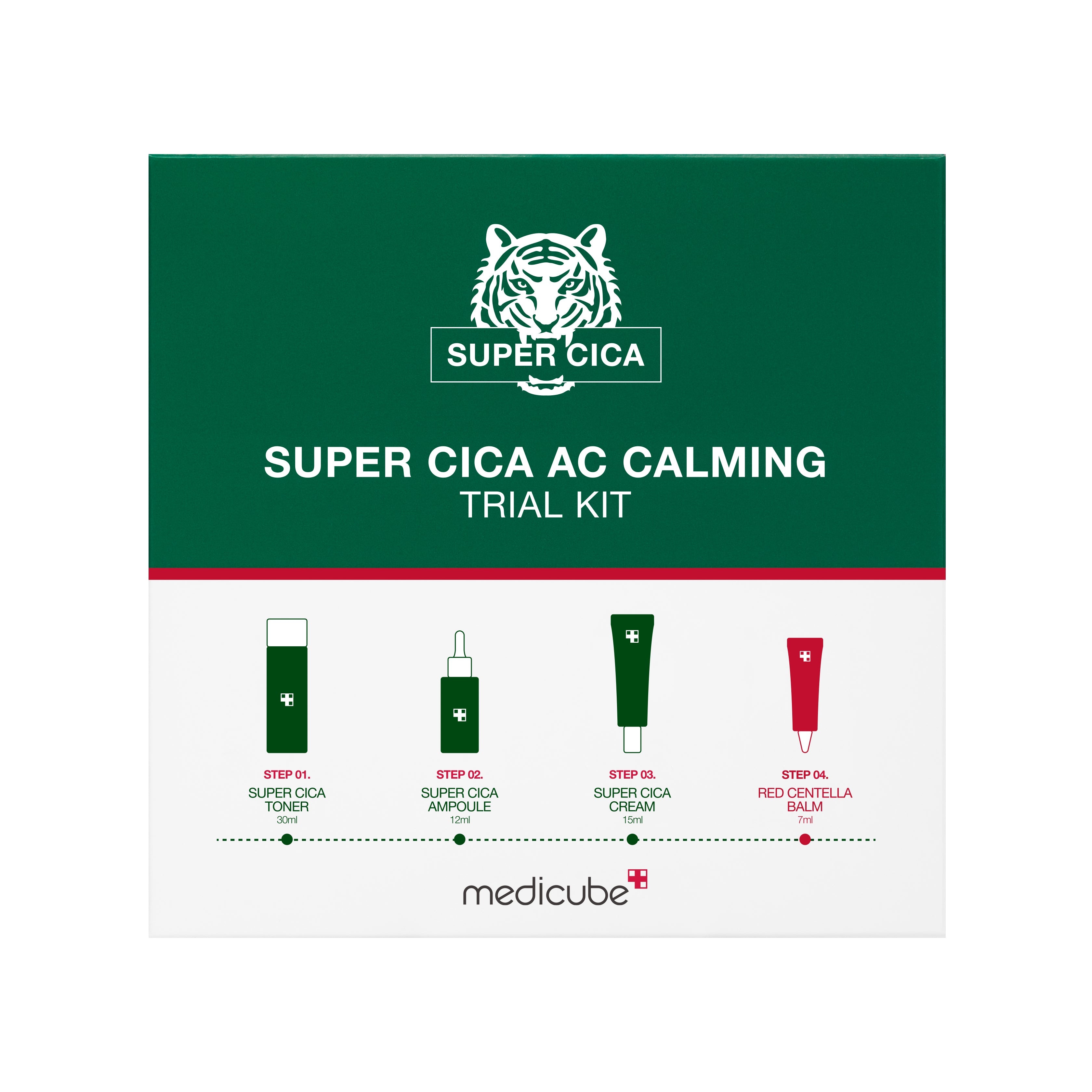 [GIFT] Super Cica AC Calming Trial Kit - Refined Daily Care Pick
