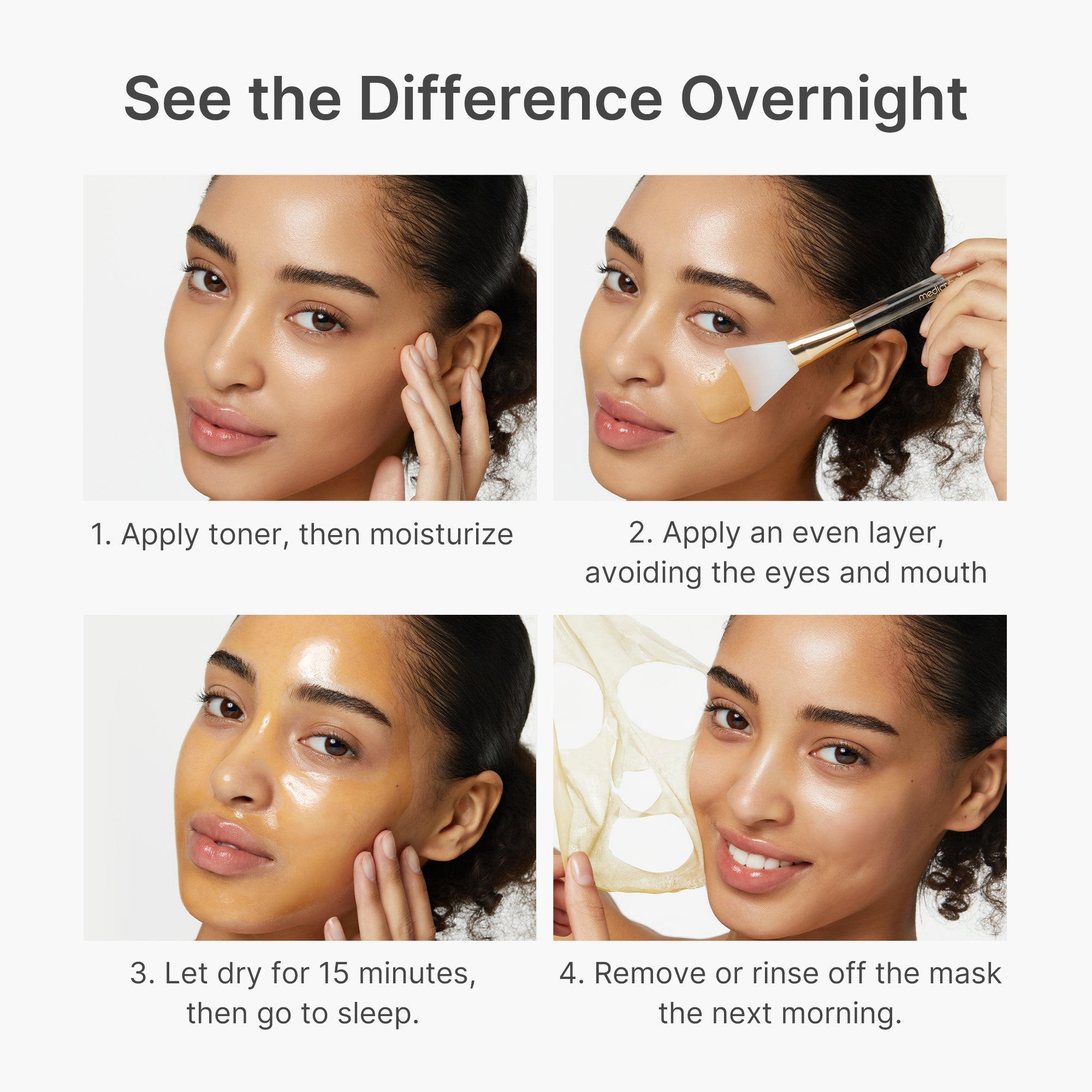 [Subscr.] Kojic Acid Turmeric Overnight Wrapping Mask - Medicube for Modern Routines