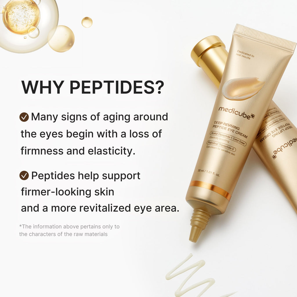 Deep Reviving Peptide Eye Cream - Refine Your Glow